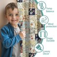 thumbnail image 3 of Pioneer Flower Floral Print Pattern Teens Curtains,Teens Insulated Curtains Set Of 2,Bedroom Essentials,Toddler Room Decor 52"x84", 3 of 5
