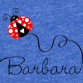 thumbnail image 2 of CafePress - Ladybug Barbara - Cute Infant Baby Football Bodysuit, 2 of 3