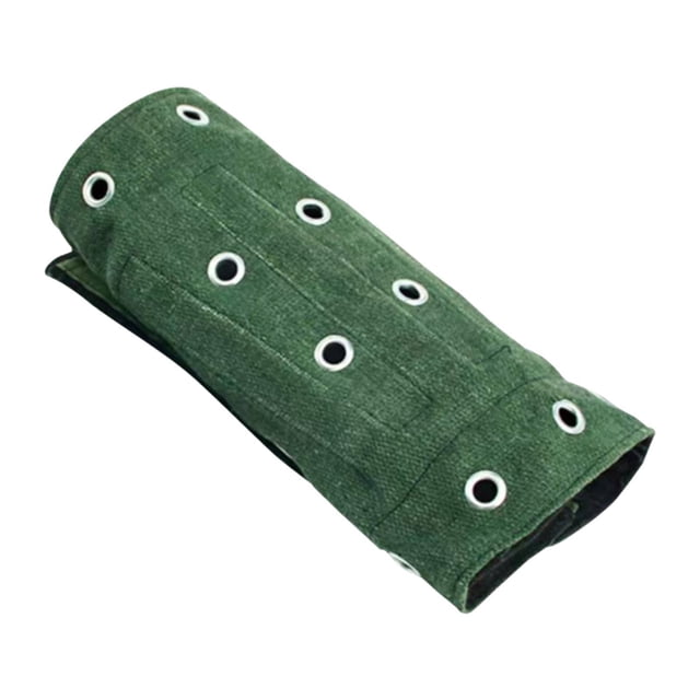Polaina de Pierna Resistente al Corte Manga de Protección Protector de Pierna Polaina de Lona y Acero Adecuada para Jardinería Trabajo Manual Reparación Metalurgia 40cm