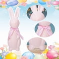 thumbnail image 2 of Adorable Rabbit Figurine Desktop Sculpture For Home And Giving, 2 of 3