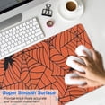 thumbnail image 4 of Long Mouse Pads for Desk,Halloween Spider Web Silhouette Pattern Desk Mats on Top Of Desks, Desk Mouse Pad Extra Large with 3mm Non-Slip Base and Stitched Edge for Gaming,Office,Work,Home 31.5x11.8in, 4 of 5