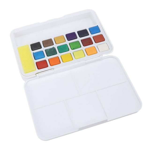 Juego De Pintura De Acuarela, Juego De Pintura De Acuarela Profesional, Colores Brillantes Multifuncionales Para Dibujar