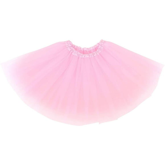 AshopZ Women Classic Elastic 3 Layered Ballet Tulle Tutu Skirt