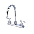 thumbnail image 1 of Kingston Brass Manhattan Double Handle 8" Kitchen Faucet, 1 of 2