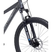 Ozark Trail Timber 27.5 in Mountain Bike, Small Frame, Fits Riders 5 ft 0 in-5 ft 6 in, Black, Adult, Unisex