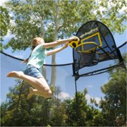 Springfree 13’ x 13’ Square Backyard Trampoline with Accessories, Black