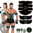 thumbnail image 4 of 12Pad EMS Abdominal Muscle Toning Trainer ABS Stimulator Toner Fitness Exerciser, 4 of 11