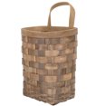 thumbnail image 4 of HERFIER Wall Hanging Woven Basket Multi-functional Flower Basket Spoon Chopsticks Storage Basket 7.47x6.68x5.31in, 4 of 9