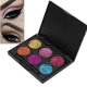 thumbnail image 5 of DNM 6 colores brillo sombra de ojos mate lentejuelas paleta de sombra de ojos maquillaje cosmético B01 #, 5 of 8