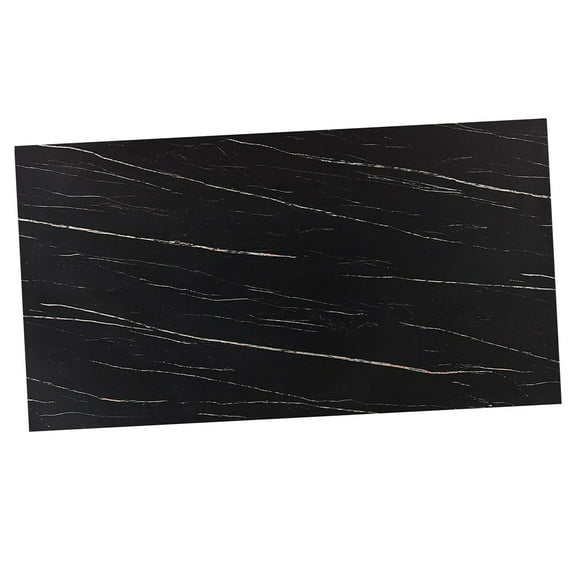Miulika PVC Photography Background Paper Waterproof Reusable Dustproof Studio Backdrop Black Marble
