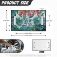 thumbnail image 7 of Whosucclay Leaf and Floral Pattern Thick Golf Cart Seat Cover, Elastic 4 Front Pockets Golf Cart Seat Protector for Club Car EZGO Yamaha, 52.36" x 32.28", 7 of 7