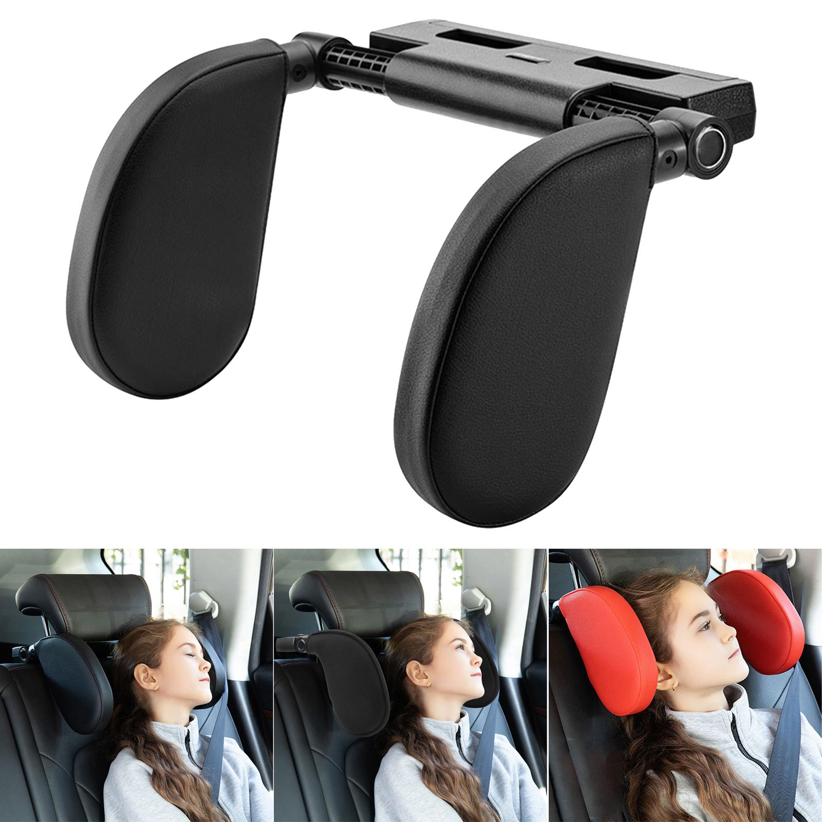 Car Seat Headrest Comfortable Neck Support Premium Detachable Head Pillow 
