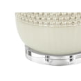 thumbnail image 7 of Noaman 31"h Cream Ceramic Table Lamp with Beige Fabric Shade, Contemporary Boho Style, 3-Way Rotary Switch, 100W Bulb Compatible, 7 of 7