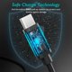 thumbnail image 2 of Cable de Datos Choetech USB-A a USB-C Negro 2m Universal, 2 of 6
