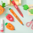 thumbnail image 2 of Art Utility Knife Portable Mini Carrot Knives Express Unpacking Envelope Paper Cutting Office Work Cuter School Stationery ножRussian Federation He Qiyong unisex, 2 of 2