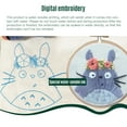 thumbnail image 2 of Amdohai Embroidery Kit for Beginners Cross Stitch Kits Include European Embroidery Special Clothe with Floral, 2 of 8