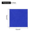 thumbnail image 2 of Soft Felt Sheets Fabric Craft Sheets Blue 4 Inch x 4 Inch 21 Pcs, 2 of 6