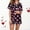 Hot Pink, variant on Babcutegg Womens Summer Pajamas Set Tops and Shorts Short Sleeve Lightweight Elastic Waist Lounge Set Sleepwear for Women Red Size L