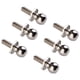 thumbnail image 3 of 6 Piezas de Tornillos Esférica Plateados Repuestos para 1:10 HSP RC Modelo Coche Camión Accesorios Hugo Tornillo de cabeza esférica RC, 3 of 5