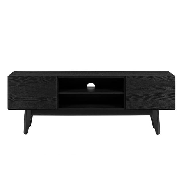 Mueble para tv 150cm Meztli B - Negro Gaia Herbs Contemporáneo