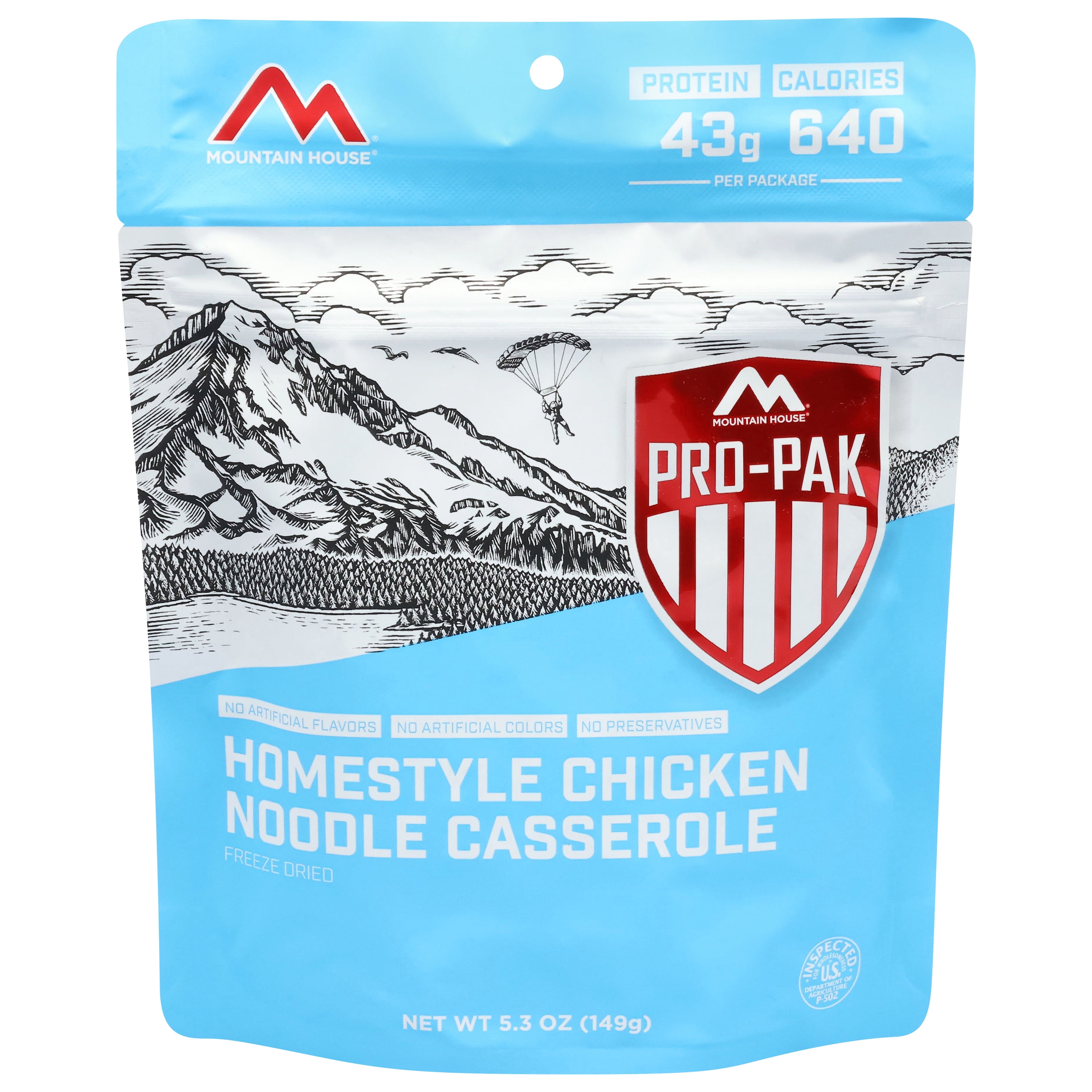 Mountain House 290005 5.3 Homestyle Chicken Noodle Casserole