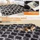 thumbnail image 5 of Tapete Decorativo Afelpado Antideslizante De 2x1.5 Para Decoracion De Interiores Cómodo Suave Sala Gris Con Grecas Genérica Tapete de peluche Grecas, 5 of 7