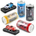 thumbnail image 3 of BESTSKY Canned Remote Control Car Cola Car Tank Car Sparks Imagination Mini Car Blue, 3 of 4