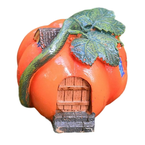 Mini Casa Zulema Accesorios de Bricolaje Decoración de Jardín Calabaza Pequeña