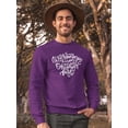 thumbnail image 3 of Oktoberfest Willkommen Lettering Sweatshirt Men -Image by Shutterstock, Male XX-Large, 3 of 4