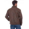 thumbnail image 2 of Scully Leather Brown Faux Jean Jacket W/Corduroy Lining, 2 of 2