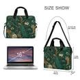 thumbnail image 3 of FORMRS 16" Laptop Sleeve Bag Carrying Case with Handle Travel Shoulder Briefcase, Tiger and Peacock Pattern, 3 of 8