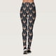 thumbnail image 3 of Gibobby Leggings deportivos mujer Pantalones estampados navideños personalizados para mujer, mallas navideñas de muñeco de nieve para fiesta de Papá(Marina,CH), 3 of 5