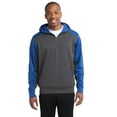 thumbnail image 1 of Tech Sweat à Capuche en Polaire Colorblock 1/4Zip, 1 of 1