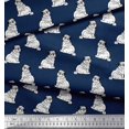 thumbnail image 3 of Soimoi Cotton Duck Fabric Pug Dog Decor Fabric Printed Yard 42 Inch Wide, 3 of 3