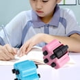 thumbnail image 4 of 4 in 1 Maths Roller Stamp Set Addition Subtraction Multiplication Division Practice Tool Randomized Digital Teaching Stamp for Kids Classroom & Home School with Refill Ink, 4 of 8