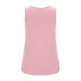 thumbnail image 6 of Charella Tank Top Built in Bra Women Sleeveless Scoop Neck Padded Workout Yoga Tanks Casual Summer Clothes (2XL, Pink 1), 6 of 7