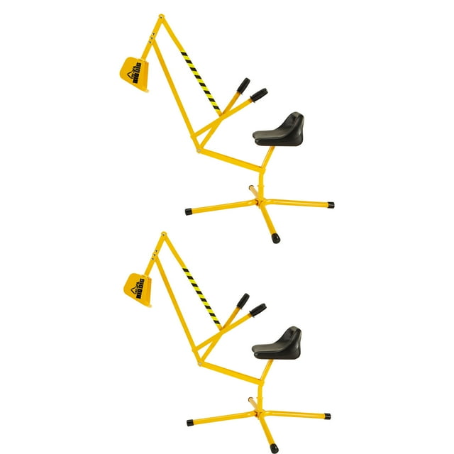 Big Dig 100-1 Pelle Excavatrice pour Bac à Sable avec Rotation à 360 Degrés (Lot de 2)