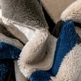 thumbnail image 3 of Well Woven Belli Blue Modern Geometric Geometric Dots Boxes Runner Rug (2'7" x 7'3"), 3 of 7