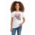 thumbnail image 3 of Wonder Nation Girls Nascar Pop Graphic T-Shirt with Short Sleeves, Sizes 4-18, 3 of 7