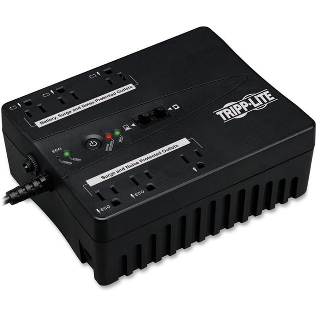 No-Break TRIPP-LITE - 350 VA, 180 W, Negro, Hogar y Oficina Tripplite ECO350UPS
