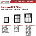 thumbnail image 5 of HPA300 HEPA Replacement Filter R for Honeywell Air Purifier 6Pack, 5 of 7