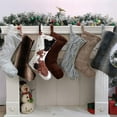 thumbnail image 4 of Cow Faux Christmas Stockings Faux Hanging Ornaments Candy Gift Bags for Christmas Decorations 20 Inch/ Christmas Sock Pendant 5, 4 of 6
