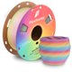thumbnail image 1 of Filamento PLA mate degradado Panchroma de Polymaker, filamento de impresión 3D de 1,75 mm, arcoíris pastel mate degradado multicolor, filamento PLA para impresora 3D, se adapta a la mayoría de impreso, 1 of 1