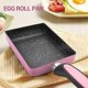 thumbnail image 3 of Tamagoyaki Pan Japanese Omelette Pan, Non-Stick Coated Square Egg Pan for Making Omelettes or Crepes (P, 3 of 5