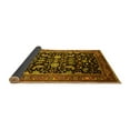 thumbnail image 2 of Ahgly Company Indoor Rectangle Oriental Yellow Industrial Area Rugs, 2' x 4', 2 of 4