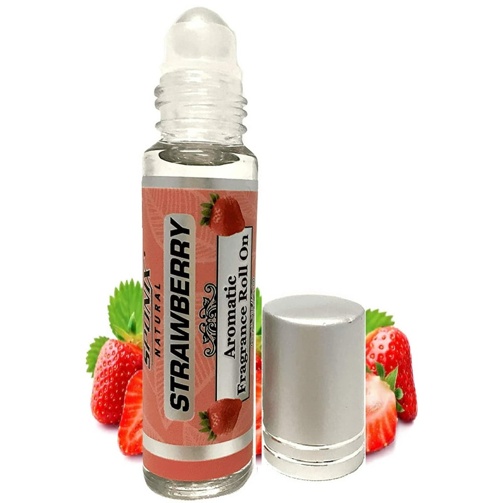 Roll on Aromatic Fragrance Oil Strawberry Scented Perfume Oil 10 ml by