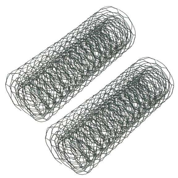 Pretyzoom 1 Roll of Chicken Wire Mesh for Floral Supplies Green Galvanized Iron Bohemian Crafting