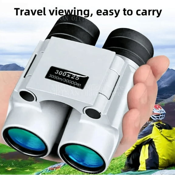 300X25 Binoculars Autofocus Binoculars HD High-magnification Low-light Night Vision Portable Outdoor Binocular