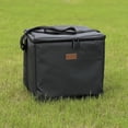 thumbnail image 4 of 15L Large Capacity Insulated Food Delivery Bag – Waterproof Portable Cooler for Outdoor Picnics, Camping, and Food Preservation - Adjustable Straps for Comfort and Easy Cleaning Black, 4 of 8