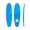 Azure Blue-Azure Blue, variant on Island Water Sports Classic Softtop Surfboard Yellow 8ft0in
